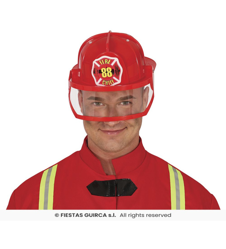 Přilba amerického hasiče