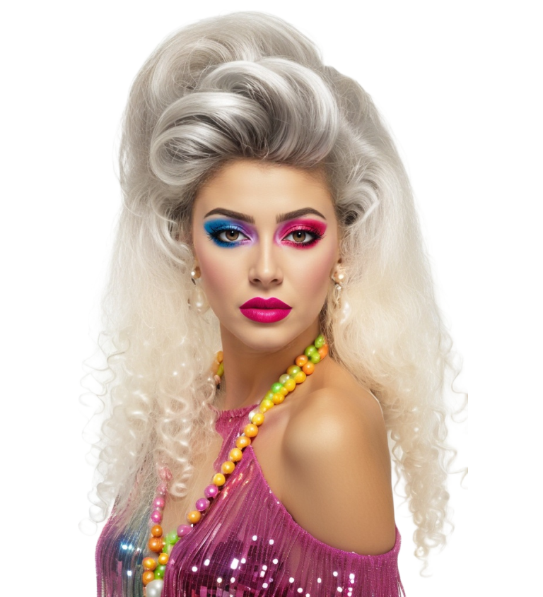 Dámská paruka - 80s disco