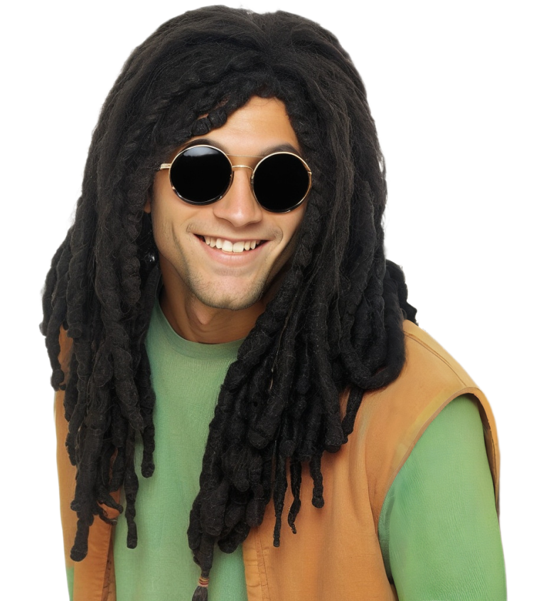 Pánská paruka - hippe dredy