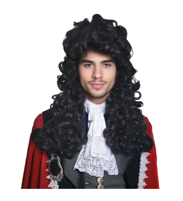 Pánská paruka - nóbl mořeplavec