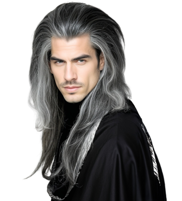 Pánská paruka - vlkodlak