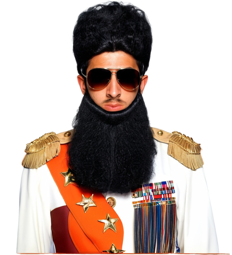 Pánská paruka - diktátor