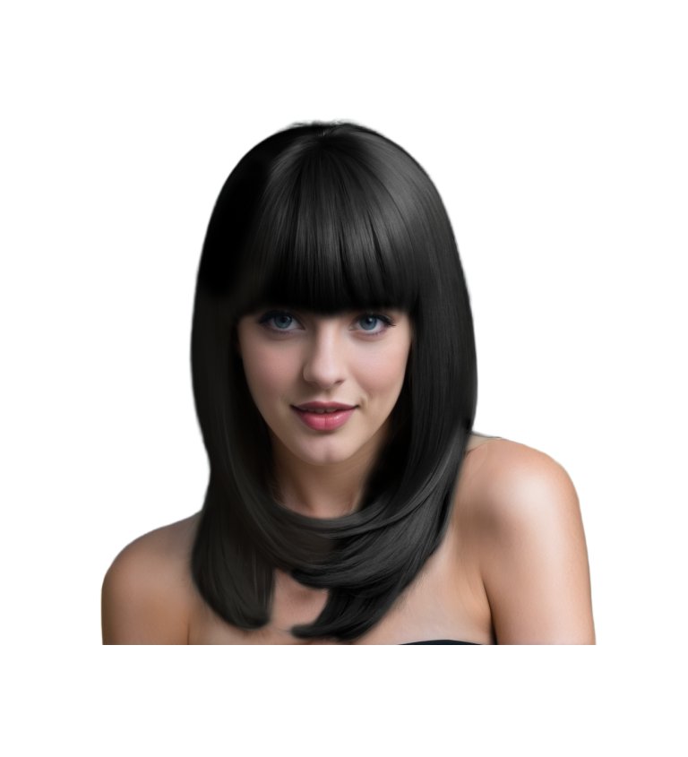 Dámská paruka - Zara, černá