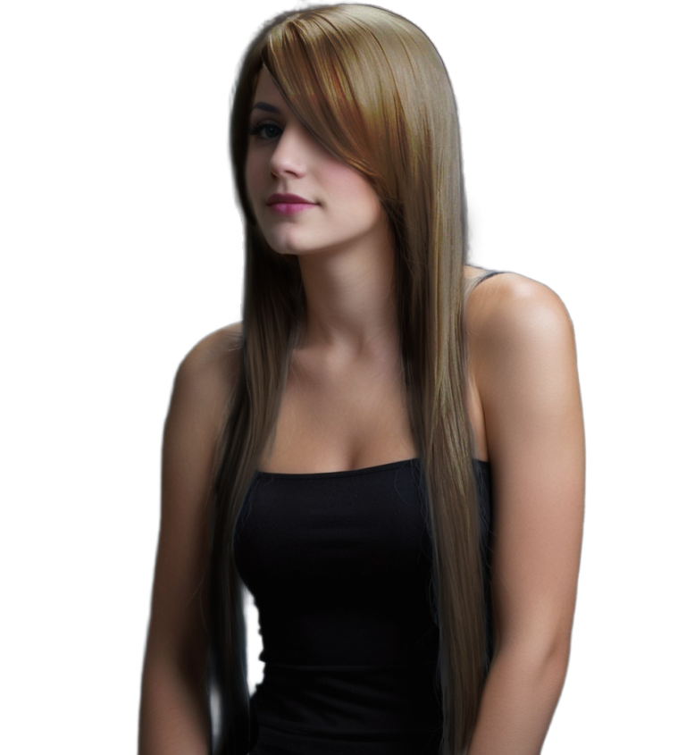 Dámská paruka - Valeria, hnědá