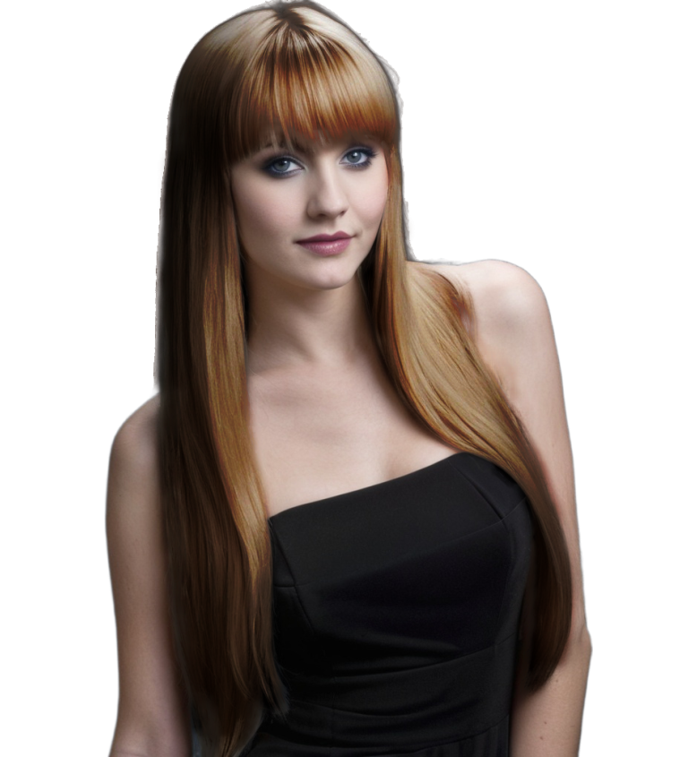 Dámská paruka - Sonja, hnědá