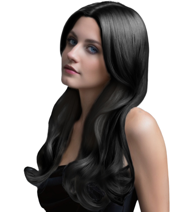 Dámská paruka - Sarah, černá