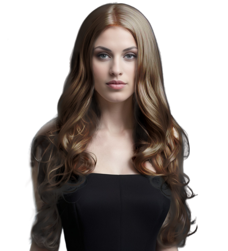 Dámská paruka - Natali, hnědá