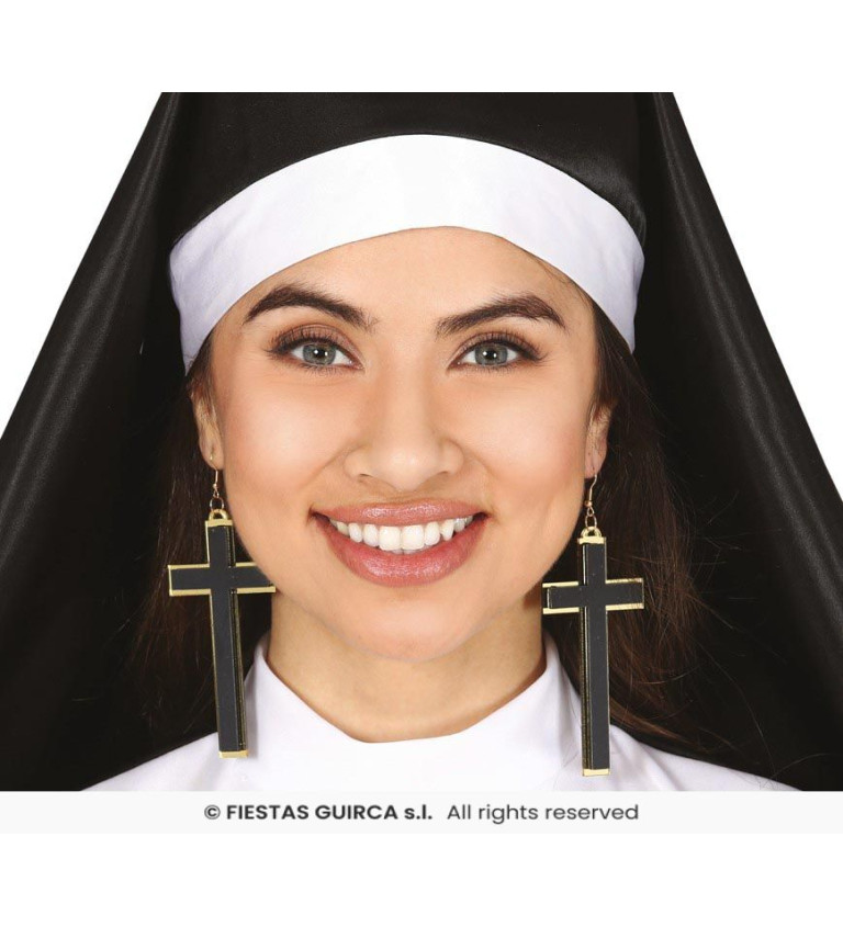 Náušnice křížky