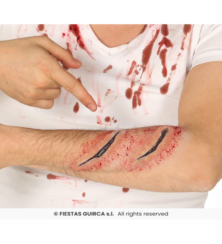 Set 2 latexových jizev