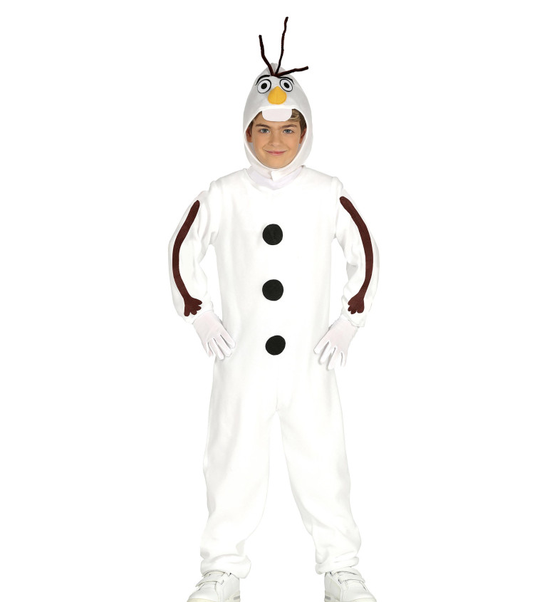 Dětský kostým Sněhulák