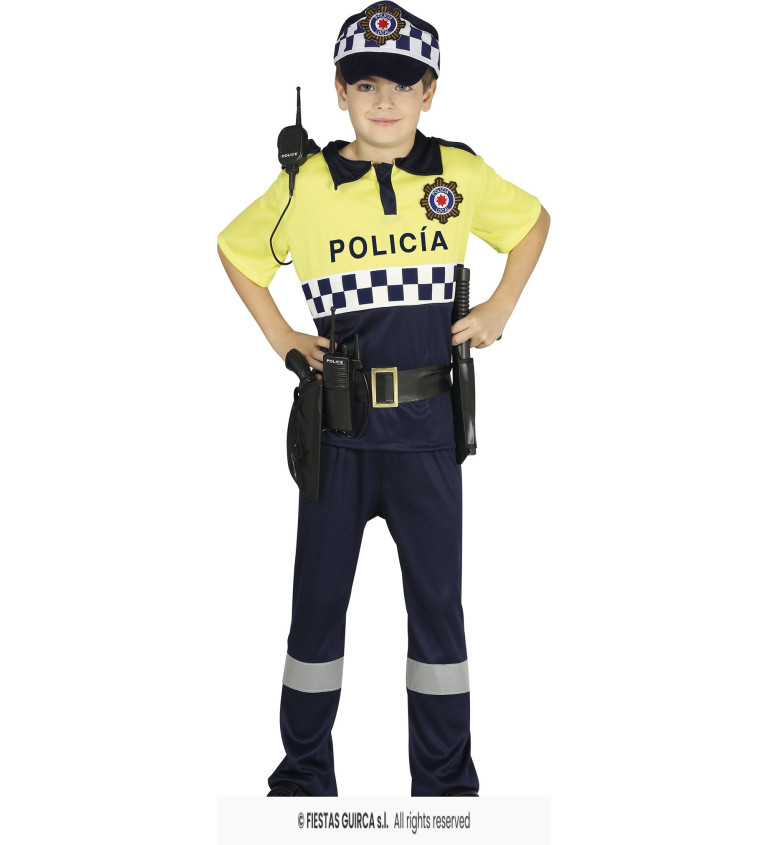 Dětský kostým Policista