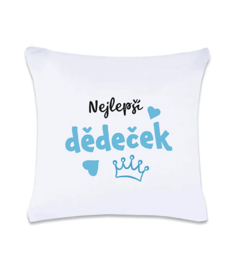 Polštář s potiskem - Nejlepší dědeček