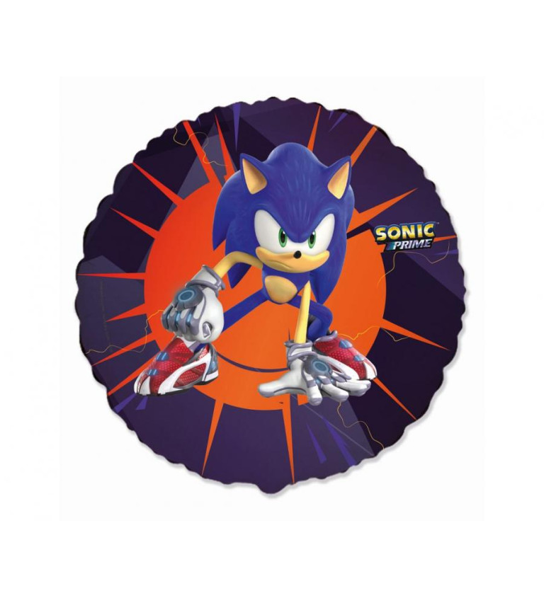 Fóliový balónek Sonic 46 cm