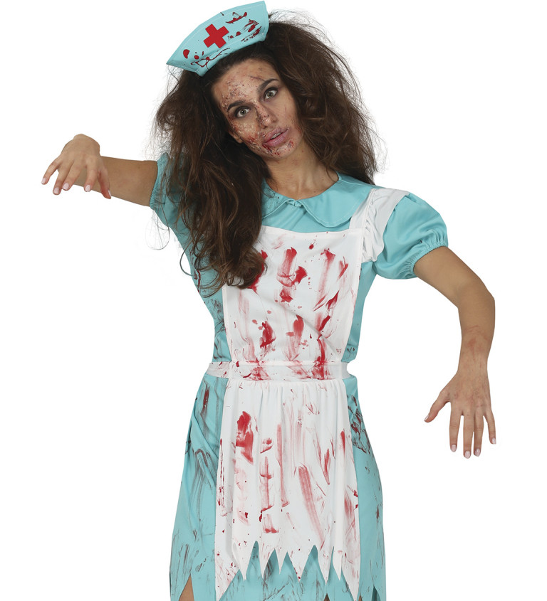 Dámský kostým Zombie zdravotní sestra